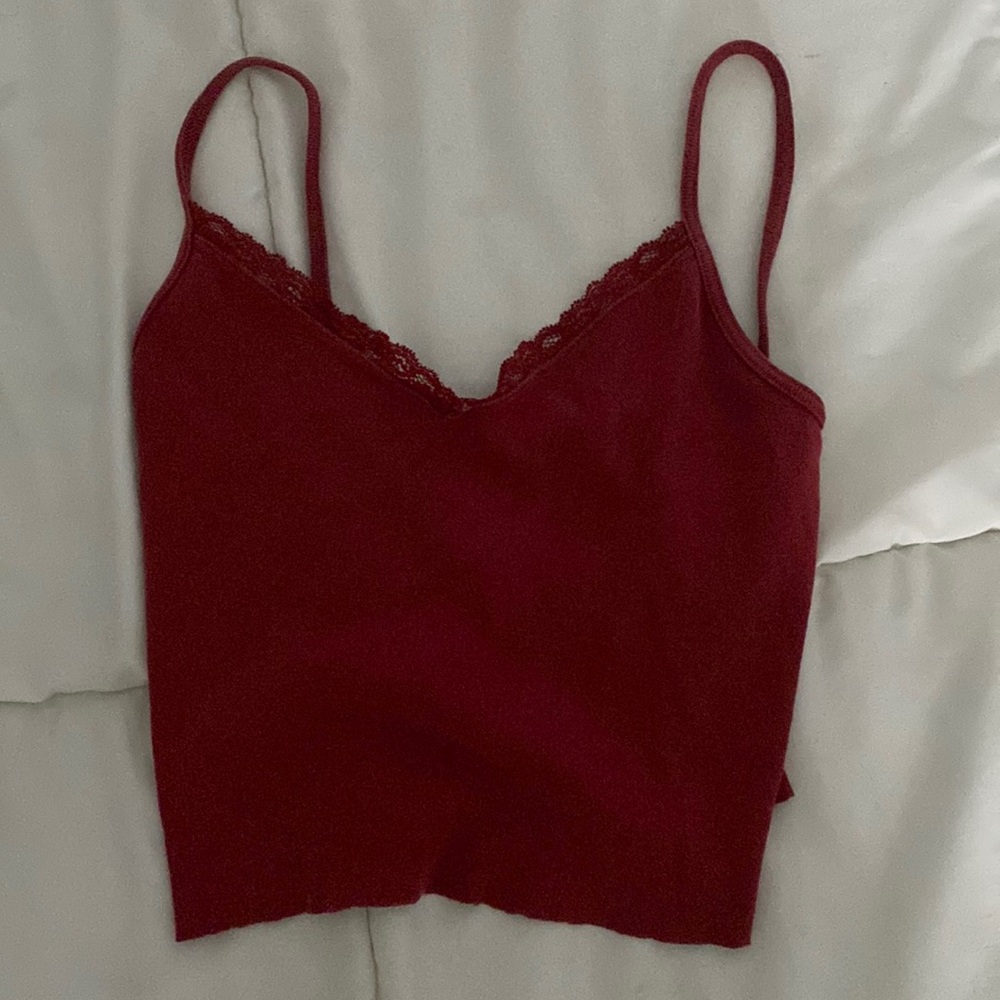 RED TANK TOP 🤎JOHN GALT